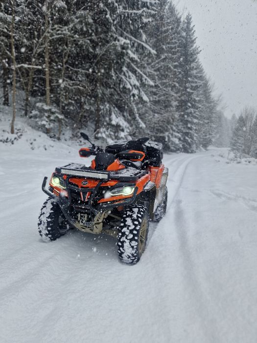 Atv cf moto 1000 overland 2022 Euro 5 nr.negru încălzire șah mânere ledbar/bulbar nr tel detalii 0761352972