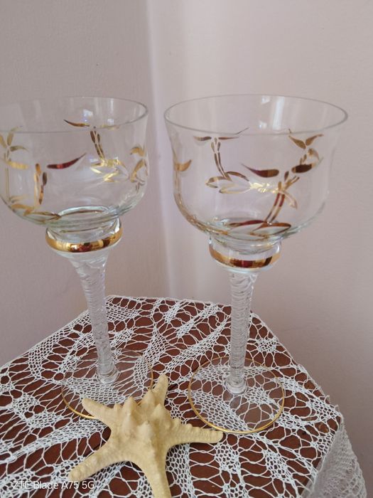 Сватбени чаши с орнаменти