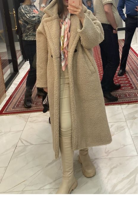 Пальто кашемир и пальто тедди