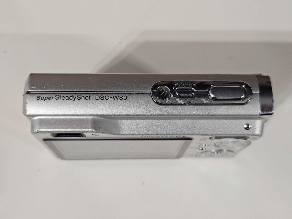 Y2K Aparat foto digital compact Sony W80 7.2MP 3xZoom