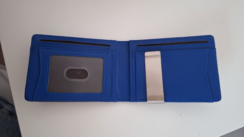 Портфейл изкуствена кожа. Карбон