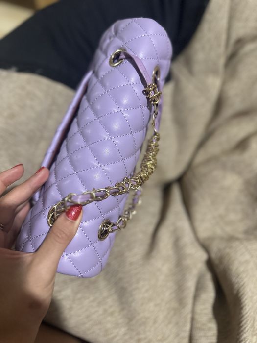 Лилава чанта Chanel