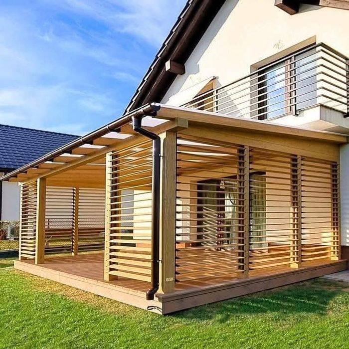 Foisoare și terase din lemn moderne