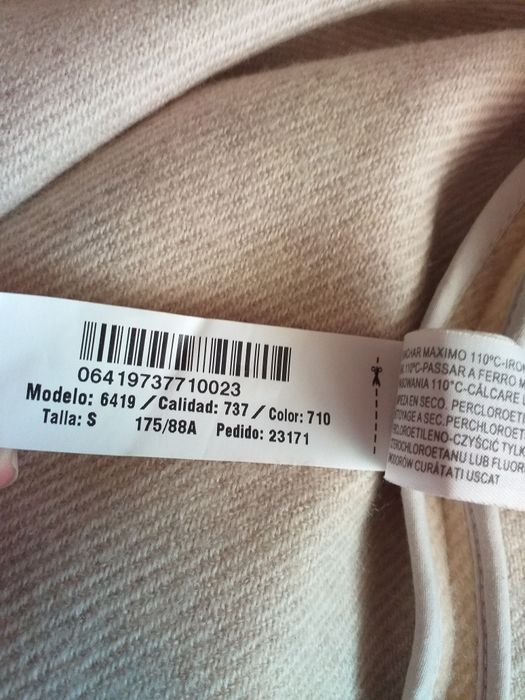 Blazer/Sacou/Tunică  91% lână Massimo Dutti