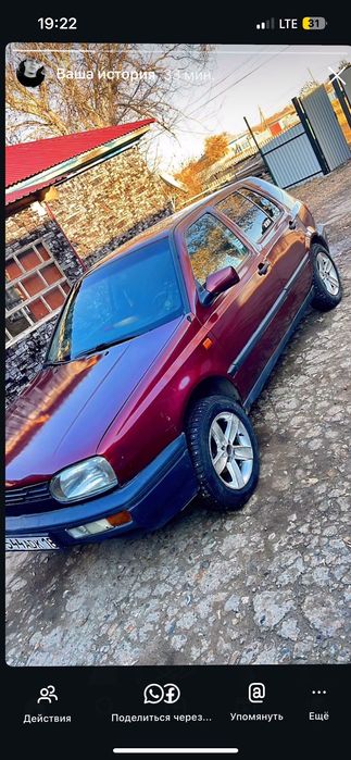 Продам гольф 3 1.8 моно