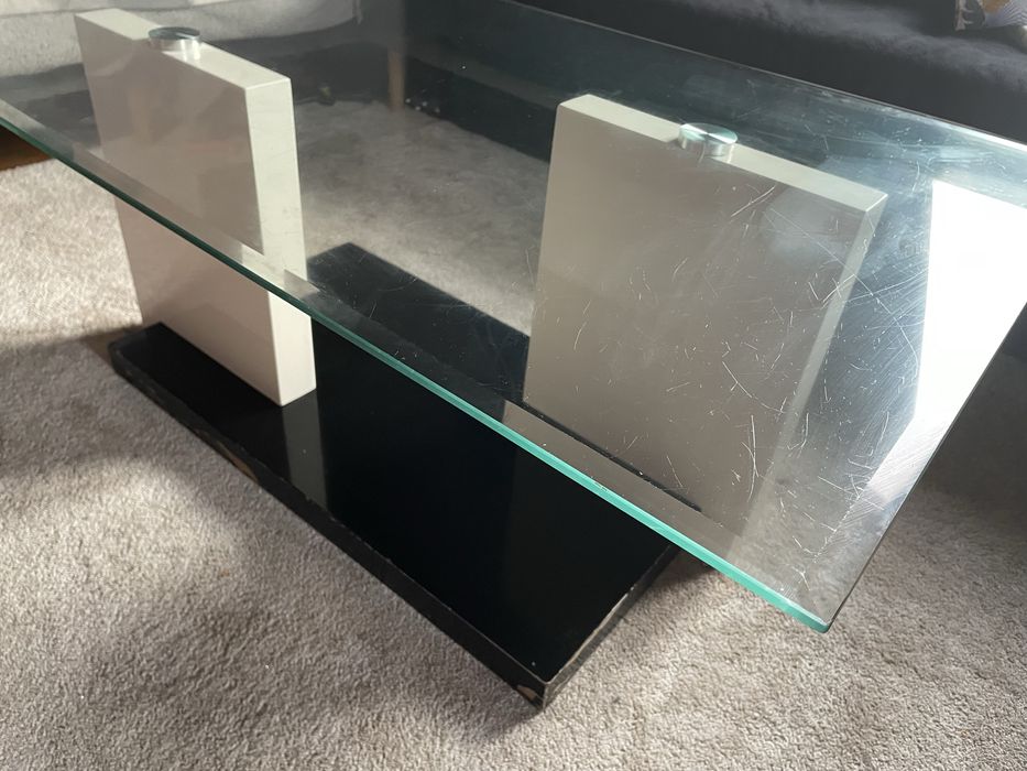 Холна маса стъклена правоъгълна