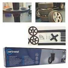 Suport roti auto, depozitare 4 anvelope cu o lățime de până la 235 mm