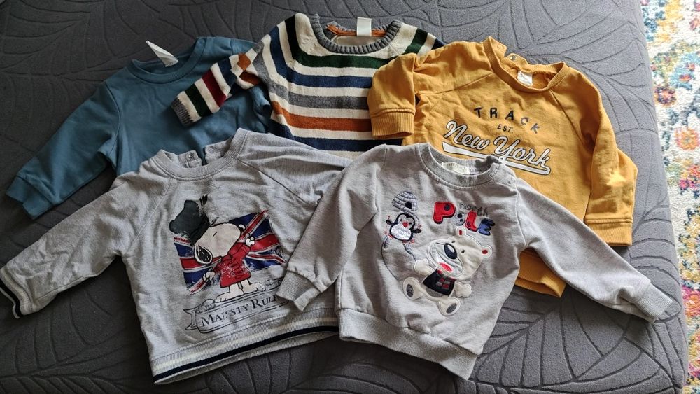 Lot bebe mânecă lungă mărime 74