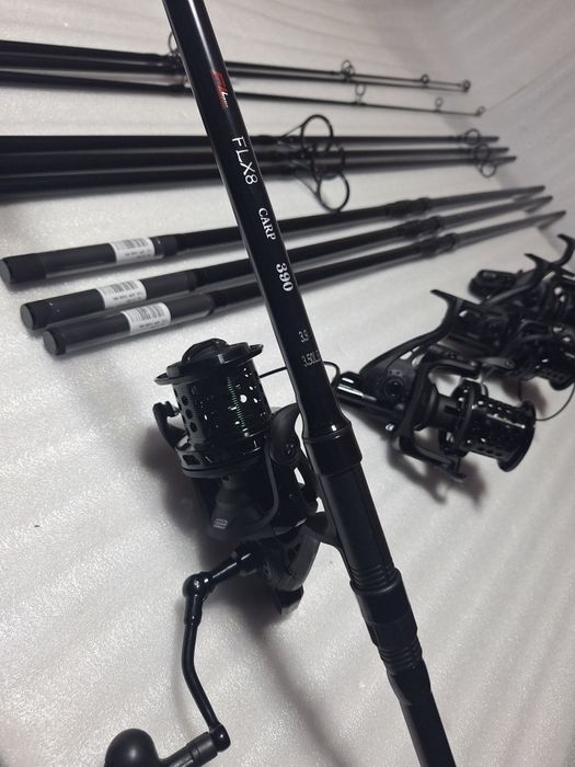 Set 4 FLX8 3.90M, 3.5 Lbs  3 seg+ 4 EastShark Ei 10000