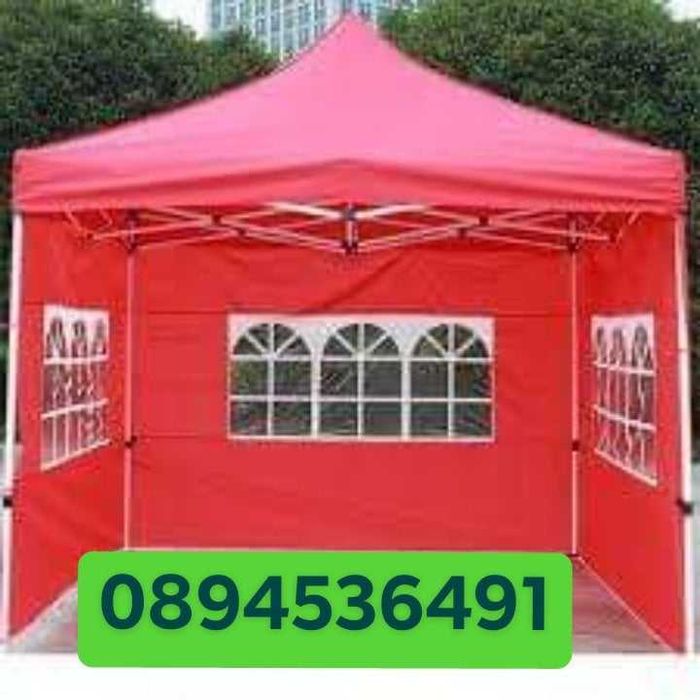 Сгъваеми метални шатри 2х2 2,4×2,4, 3×2 3×3 2х4 3×4,5 3×6м Цена106,96€