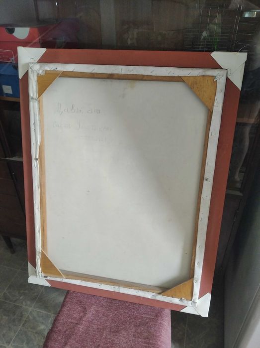 Картина маслом, масляная живопись.