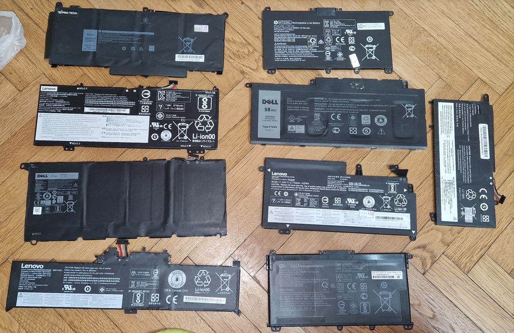 Baterii pentru laptop