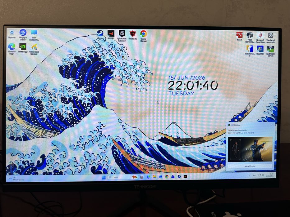 Монитор Technicom 240ghz