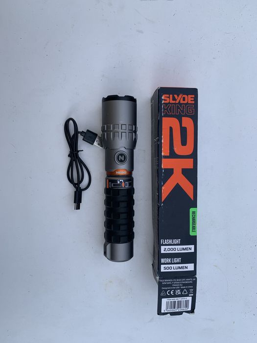 Slyde KING 2K/лед фенерче зареждаемо