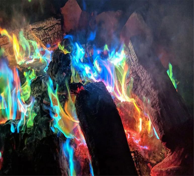 Magic Fire цветной огонь магический огонь для детей
