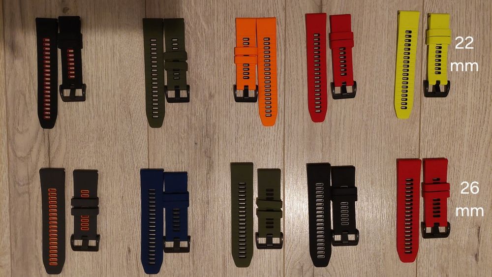 Curea/brățară silicon 22/26 mm Garmin Fenix 5,6,7(X) Enduro