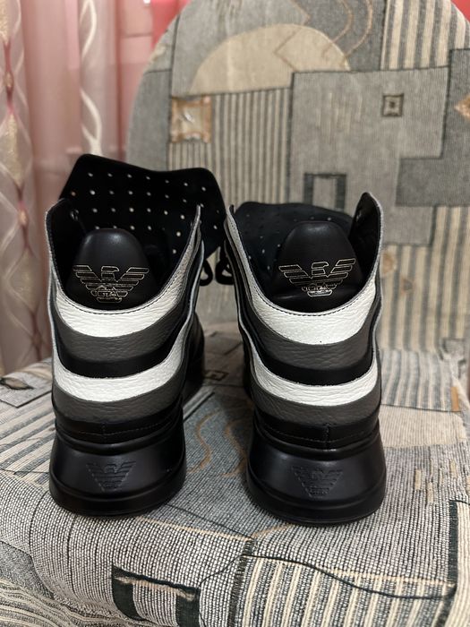 Высокие сникерсы от emporio armani