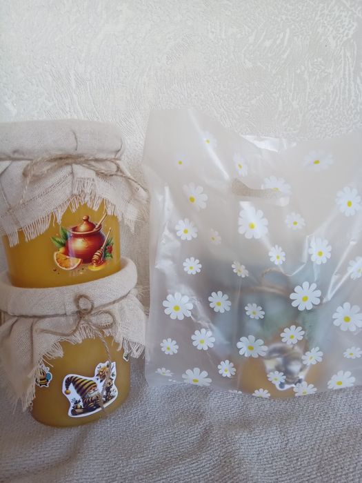 Мёд  и масло подсолнечное