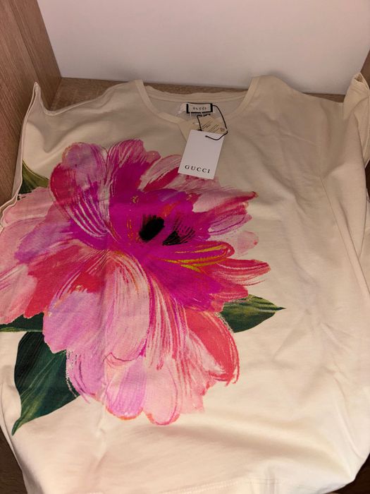 Tricou Gucci flower nou