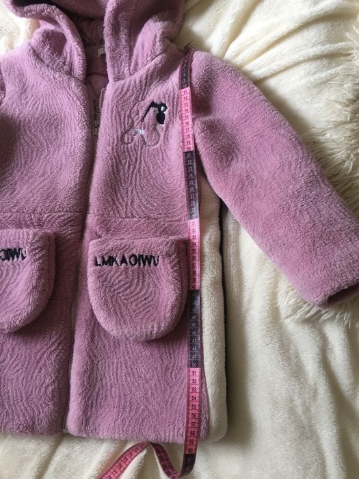 Шуба детская теплая