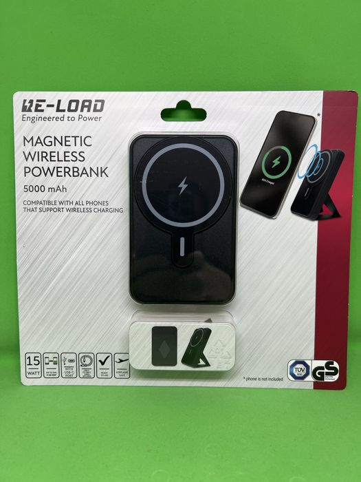 Baterie externă magnetică wireless RE-LOAD