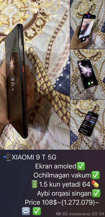Xiaomi 9 T 5G vakum