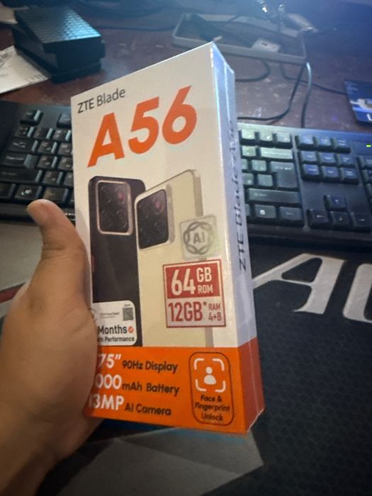 Продается новый ZTE blade A 56