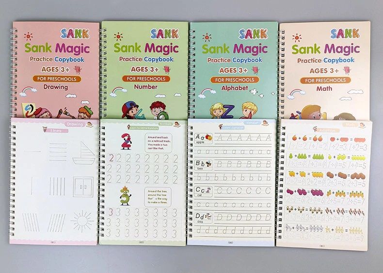 REDUCERE Sank Magic Copybook KidBook, Workbook, Magicbook