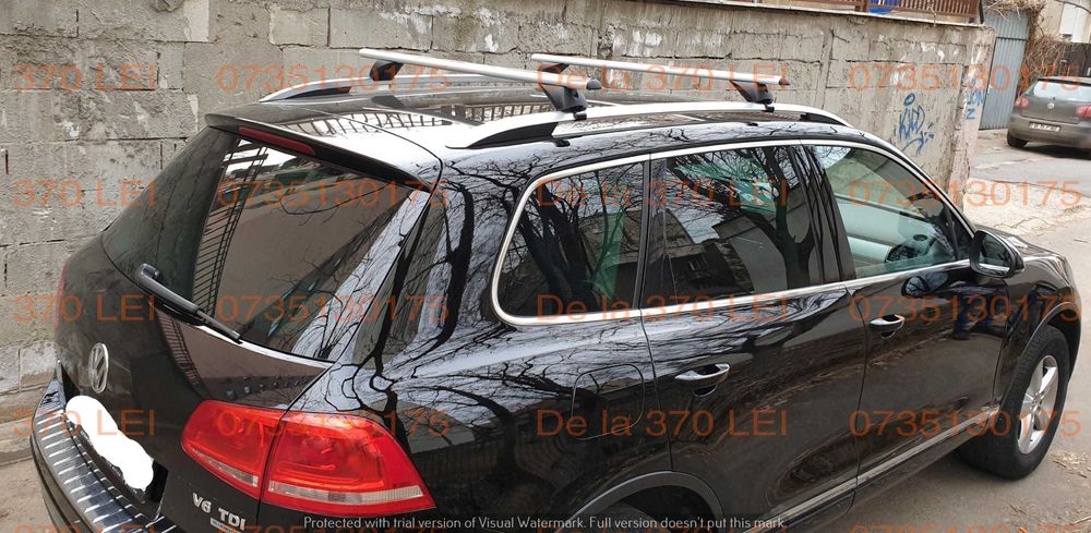 Bare portbagaj transversale VOLKSWAGEN Tiguan T-Roc T-Cross Touareg Passat Golf Sharan Taigo Touran ID4