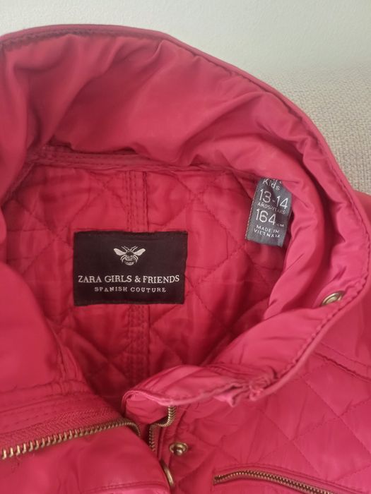 Яке на Zara за момиче подходящо за сезон пролет - есен