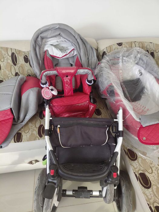 Carut bebelusi/copii!250 lei !3 in 1 utilizat!