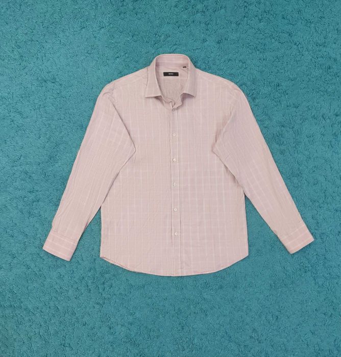 Camasa Hugo Boss - Checkred Light-Pink