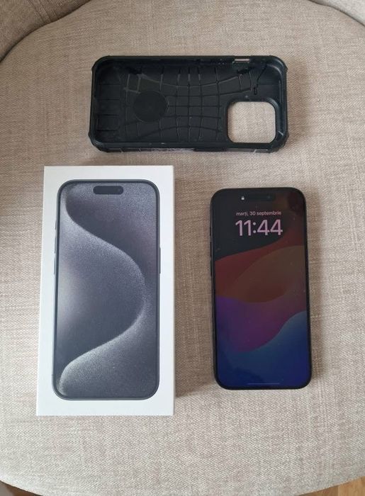 Iphon 15 pro, 256 gb, negru