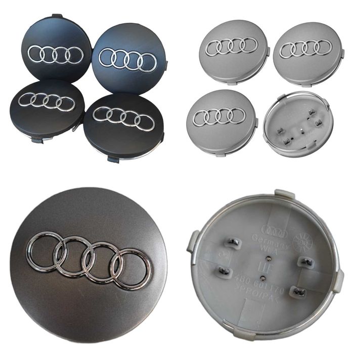 60мм Капачки за джанти за АУДИ AUDI А3 А4 А5 А6 А7 А8 OEM 4B0601170
