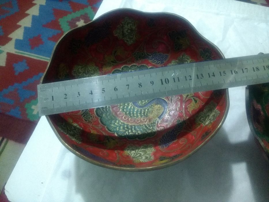 Индийские вазочки из латуни