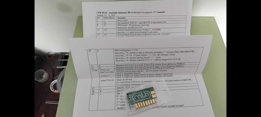 Decodor Digital pentru trenulete electrice MTB NOU