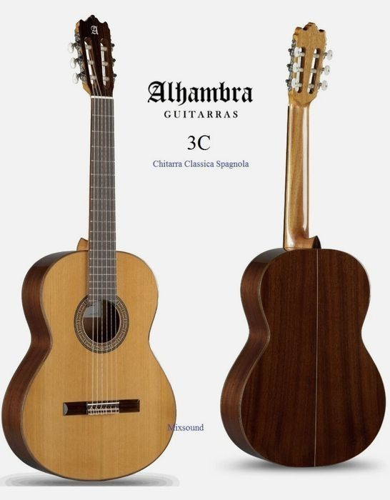 Гитара Испания Alhambra 3C 3/4 размер
