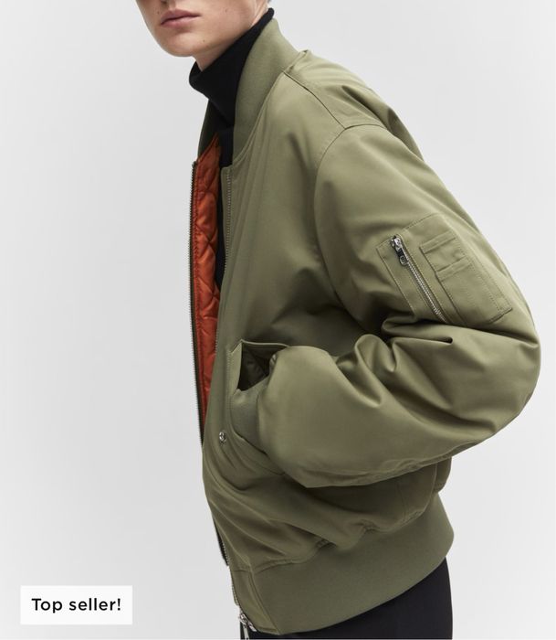 яке бомбър Mango, Zara