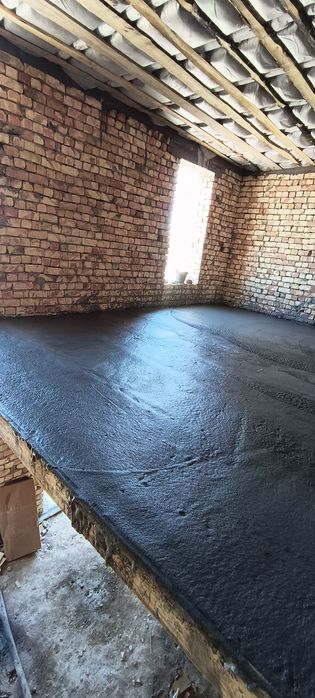 Пенабетон заливка