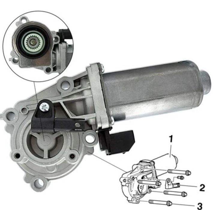 Motor Motoras Cutie Transfer Actuator Pinion Bmw X3 X5 E83 E53 E70