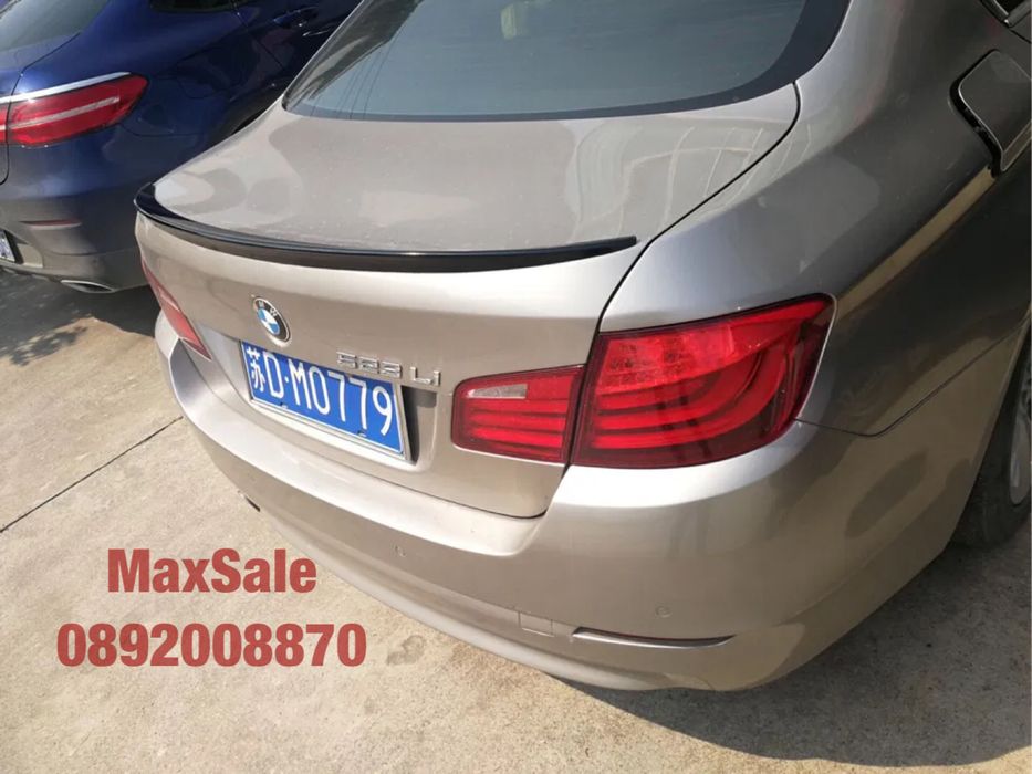 Lip spoiler лип спойлер BMW F10 5 серия M бмв ф10 p style багажник