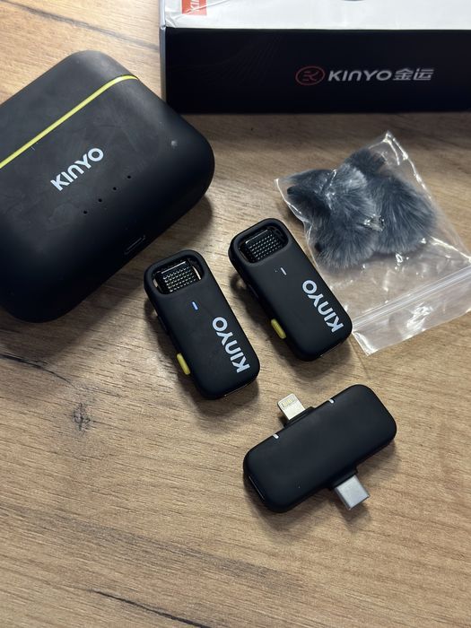 Микрофон беспроводной для телефона Айфон и Самсунг