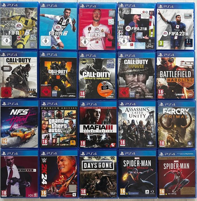 Pachet jocuri playstation 4/PS4