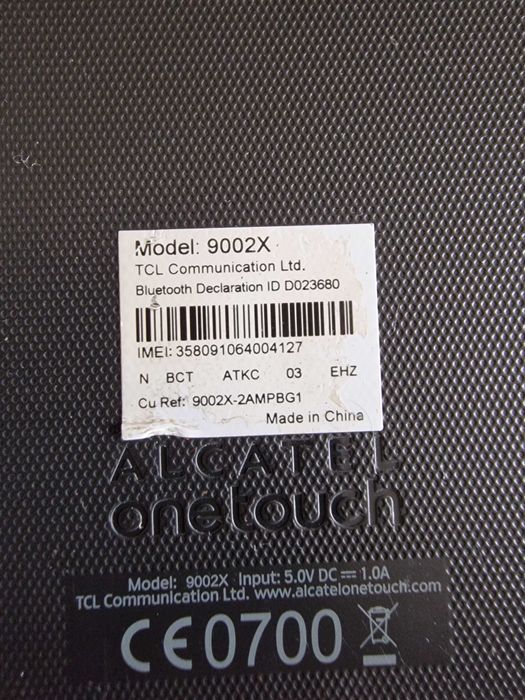 Таблет alcatel one touch работещ