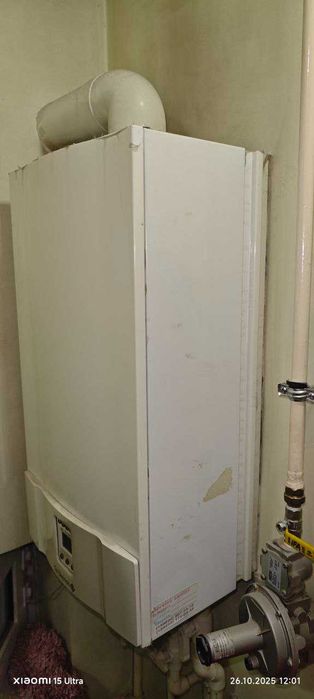 Двухконтурный котёл De Dietrich б/у на запчасти можно починить 260кв.м