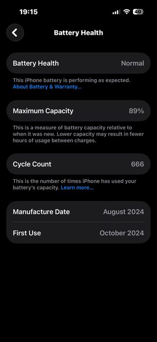 Iphone 16 128 GB Blue
