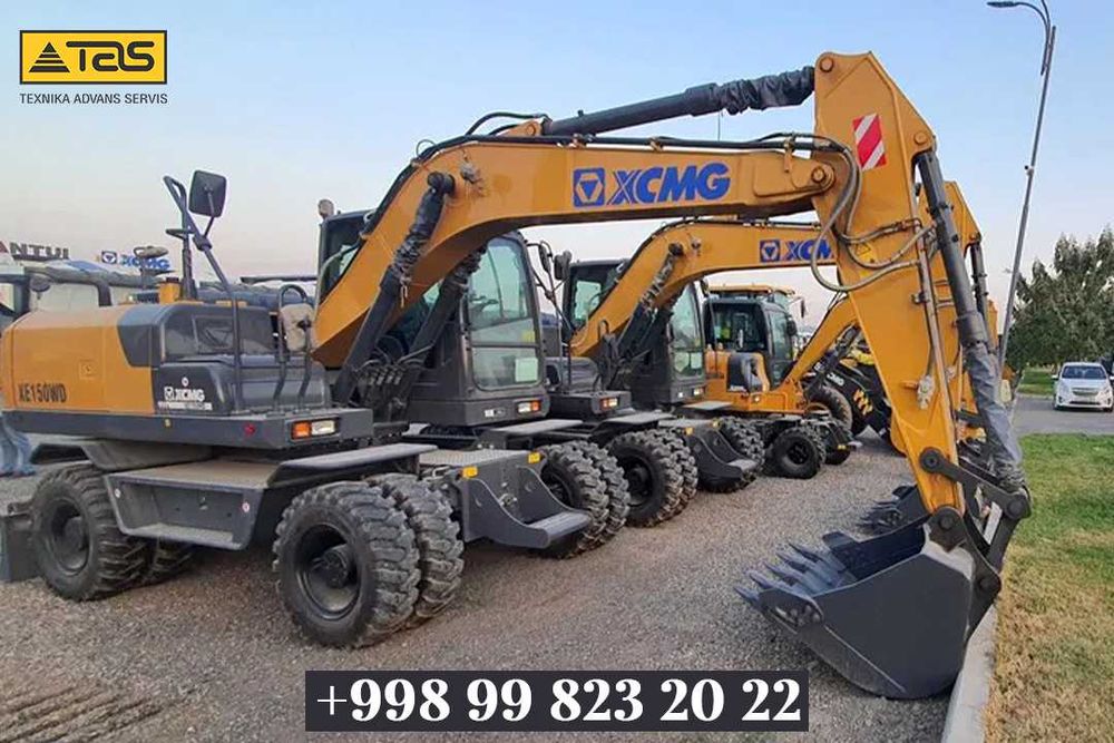 Экскаватор колесный XE150WB 0,7 куб в Ташкенте
