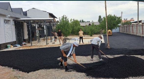 Асфалт хизматлари барчаси ва сифатли килиб берамиз. Асфалт йоткизиш, й