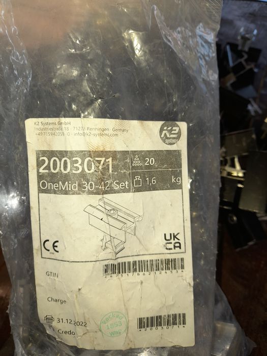 Vand cleme prindere k2