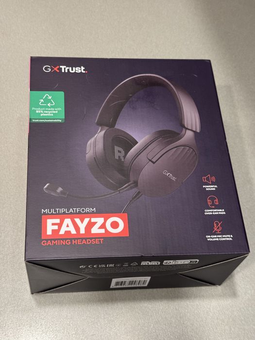 Слушалки за компютър Trust GXT 489 Fayzo